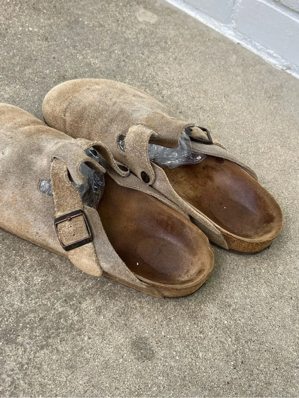45 Birkenstock Suede Clogs
